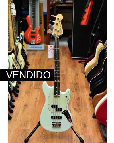 Fender Mustang Bass PJ PF Sonic Blue